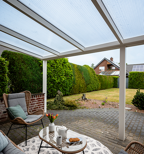 Terrassenüberdachung aus Aluminium – Expert Edition 2.0 mit über 10 Jahren Erfahrung